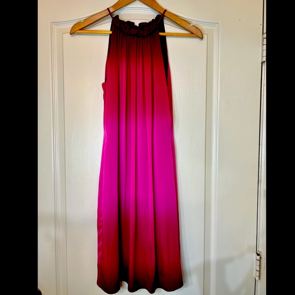 Silk Vince Ombré Dress